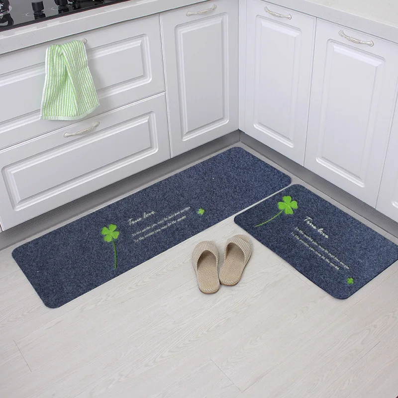 Четырехлистное клеверное дерево Парижская башня Тоторо кухонный коврик