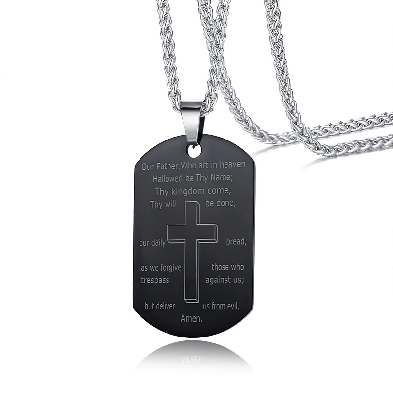 Подвеска для собаки из нержавеющей стали|Ожерелья с подвеской| |