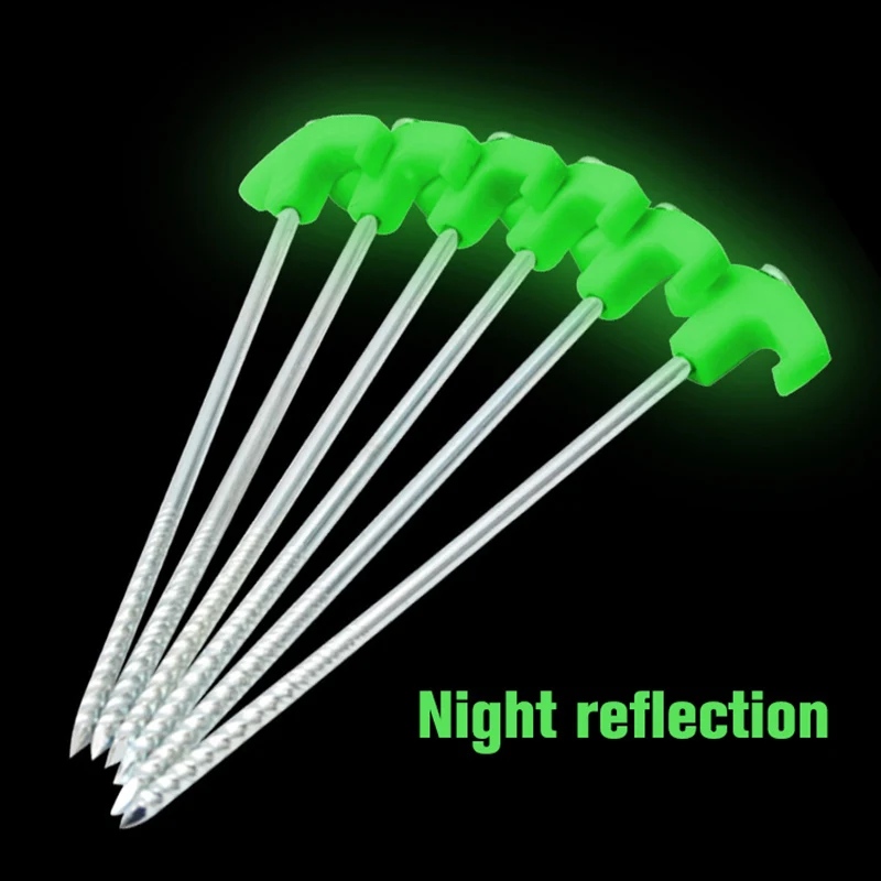 

6 шт., 25 см ультралегкие колышки для палатки