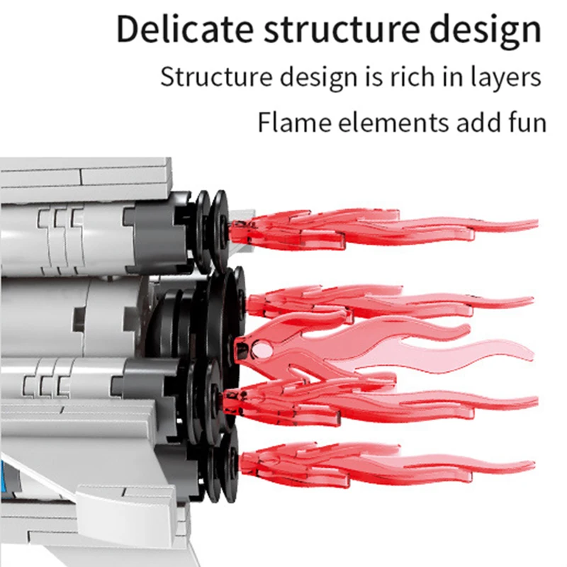 Детский конструктор Ракета | Игрушки и хобби