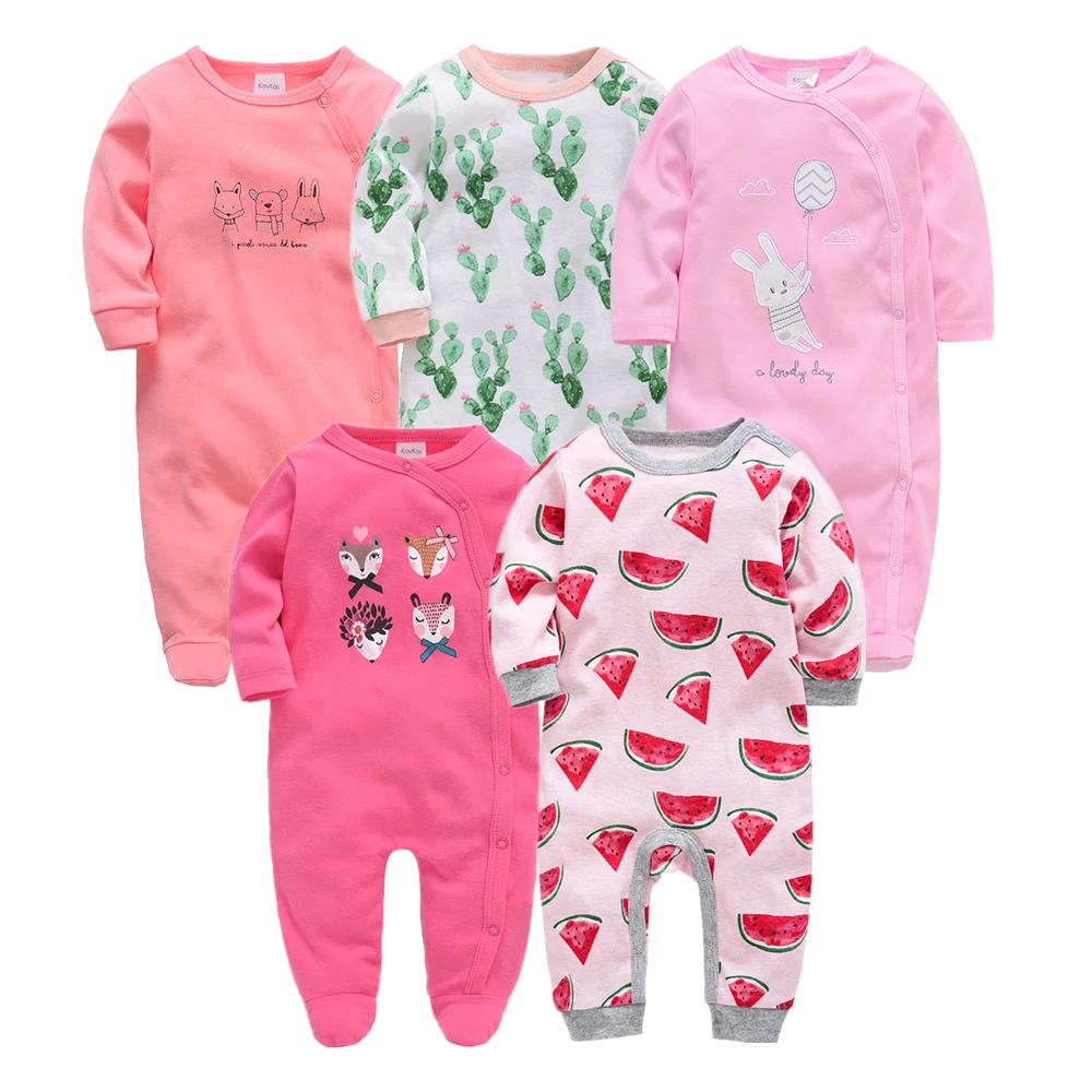2020 baby clothes Full Sleeve cotton infantis clothing romper cartoon costume ropa bebe 3 6 9 12 M newborn boy girl | Мать и ребенок