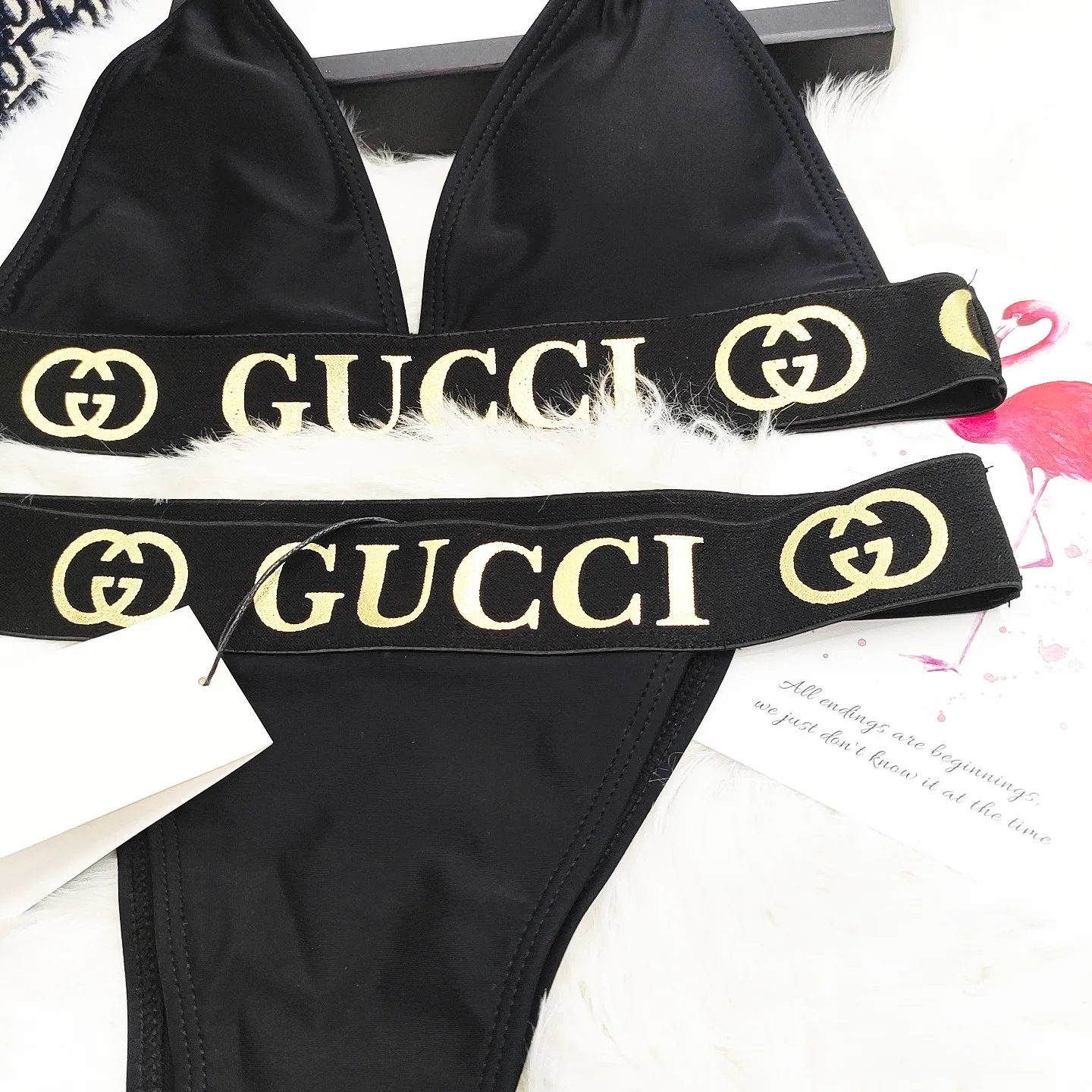 

Ini Bikini female swimsuit women swimwear two-piece bikinis set bather swimsuit