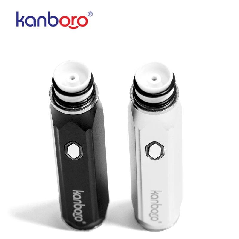 

KanboroTech SEGO Mini Wax CBD Oil Vaporizer kit Pod Vapor E cigs Vape Ceramic Coil Pyrex Glass Tank Smoking Dab Preheat Battery