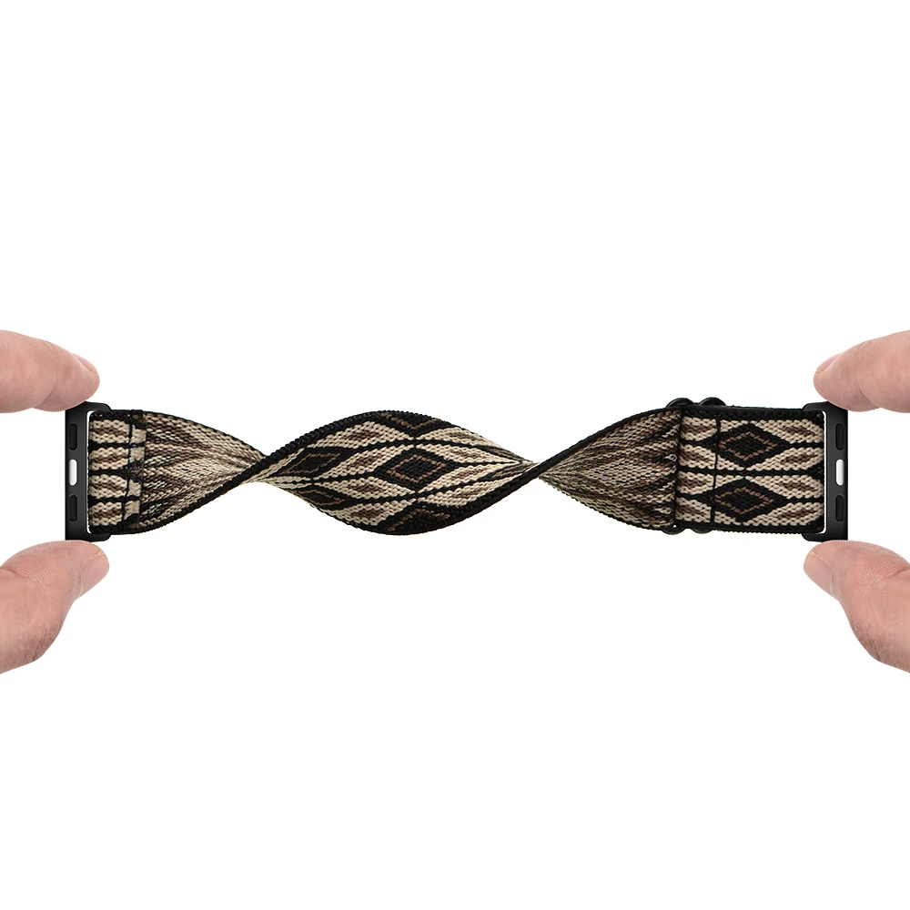 Ремешок из нержавеющей стали для Apple Watch Band 44 мм браслет с этническим народным