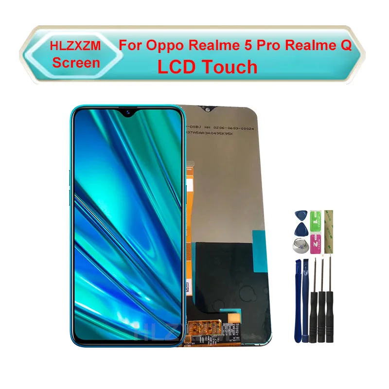 ЖК-дисплей с сенсорным экраном для OPPO Realme 5 Pro rmx1900 Q в сборе | Мобильные телефоны и