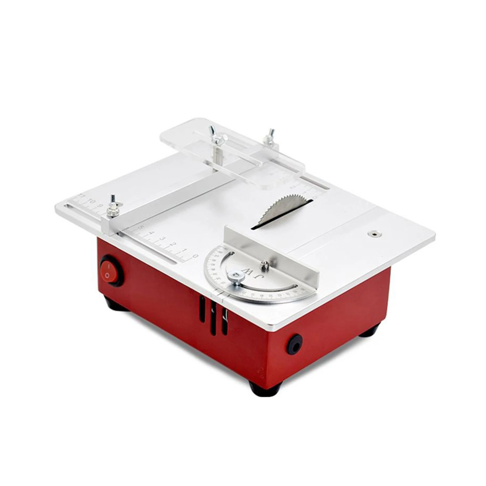 

Круглопильный Станок Алюминий сплав электрическая машина для резки 96W небольшая электрическая пила деревообрабатывающий станок бытовой Р...