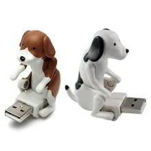 Laptop Car USB Flash Disk Drive Cute Cartoon Puppy Dog U Disk Memory Stick Funny Rascal Humping Dog Relieve Pressure USB Toy