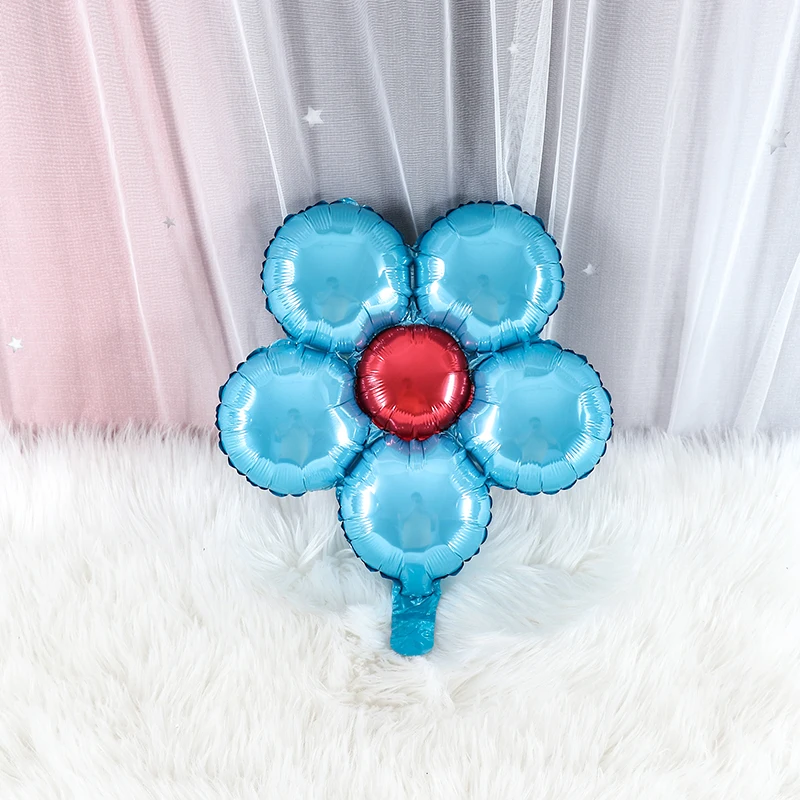 5 шт. 55*58 см четырехлистный цветок арочный надувной шар в форме сердца из