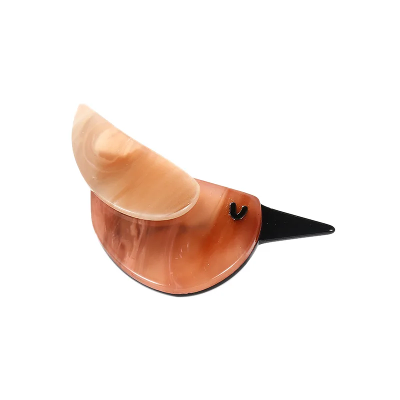 Onein New Design Acrylic Animal Brooch Bird Quality Simple Fashionable Pin for Suit Coat Accessories Custom | Украшения и