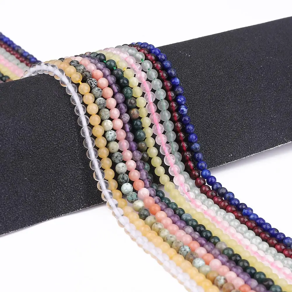 Бусины из натурального камня, многоразмерные, для изготовления ...