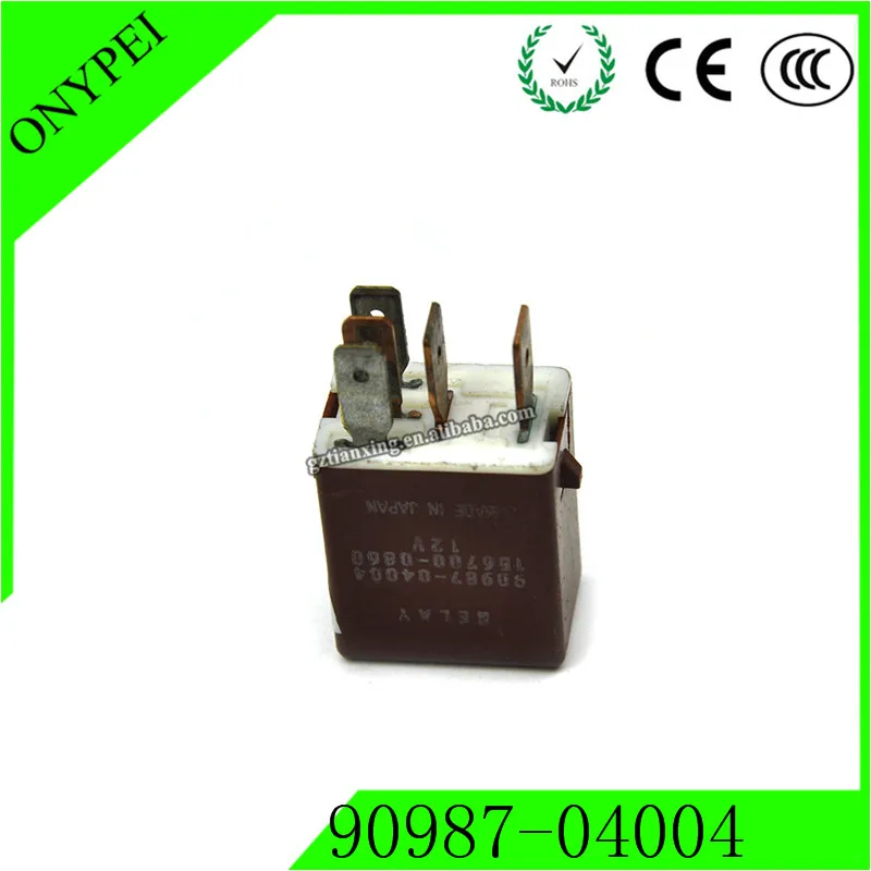 Реле с 5 контактами 90987 04004 156700 0860 12 В для Toyota Lexus Scion Prius Rav4 90084 98032 9098704004