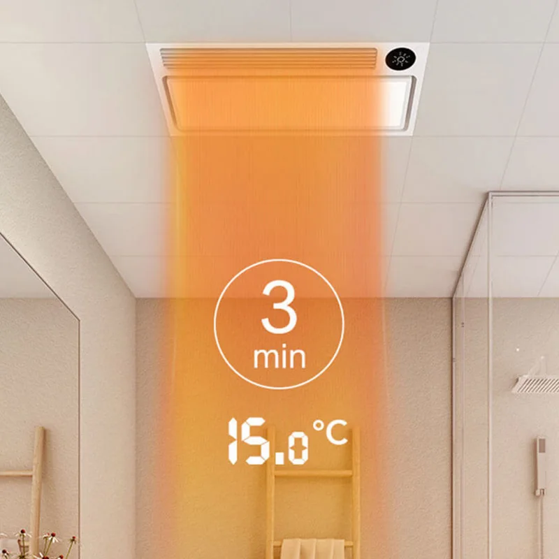 Умный обогреватель для ванной Xiaomi Yeelight, мобильное приложение Bluetooth, дистанционное управление, 8 в 1, нагреватель для ванны, 3 передачи, быстрый нагрев, нагреватель для ванны