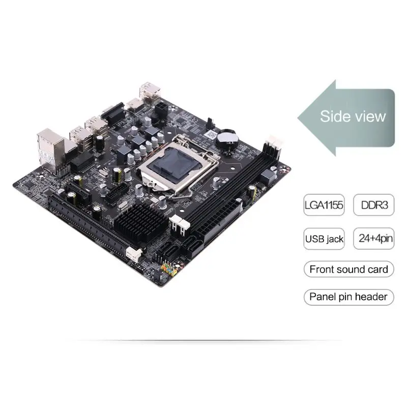 Новая настольная материнская плата P8H61-M LX3 PLUS R2.0 H61 разъем LGA 1155 I3 I5 I7 DDR3 16 ГБ uATX UEFI