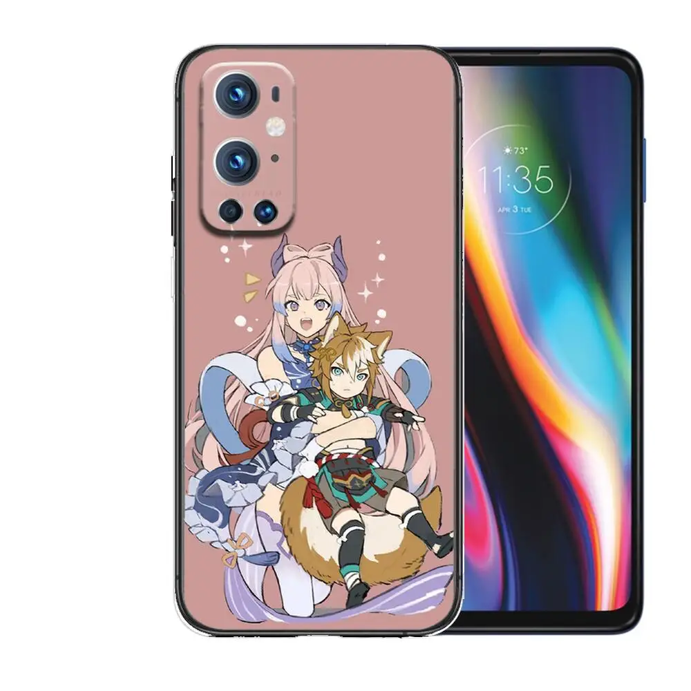 Чехол Top Genshin Impact для OnePlus Nord N100 N10 5G 9 8 Pro 7 7Pro чехол телефона 1 + 7T 6T 5T 3T | Мобильные