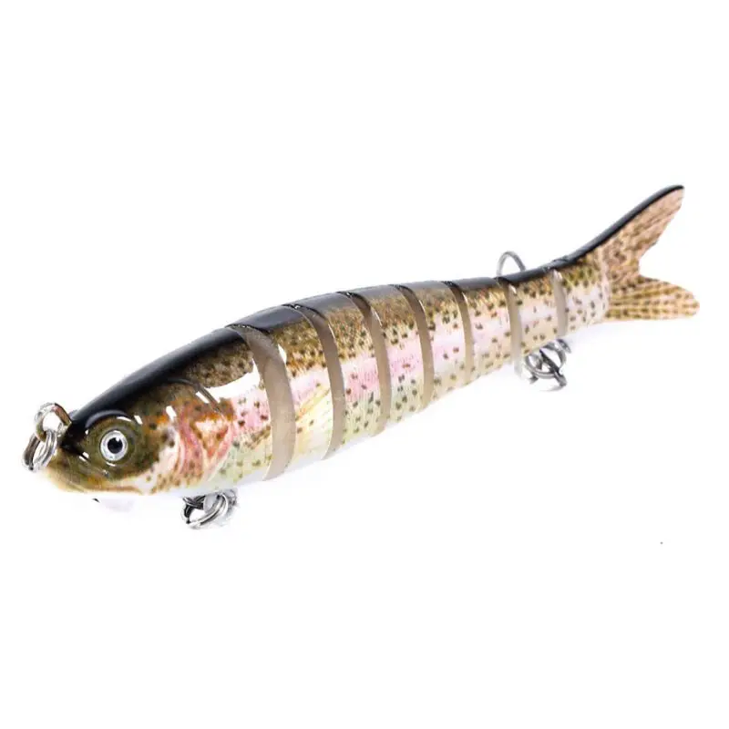 

2021 10cm11g Multi Jointed Fishing Lure Swimbait Lifelike Hard Bait With Hook Fishing Tackle lure Accessories pesca