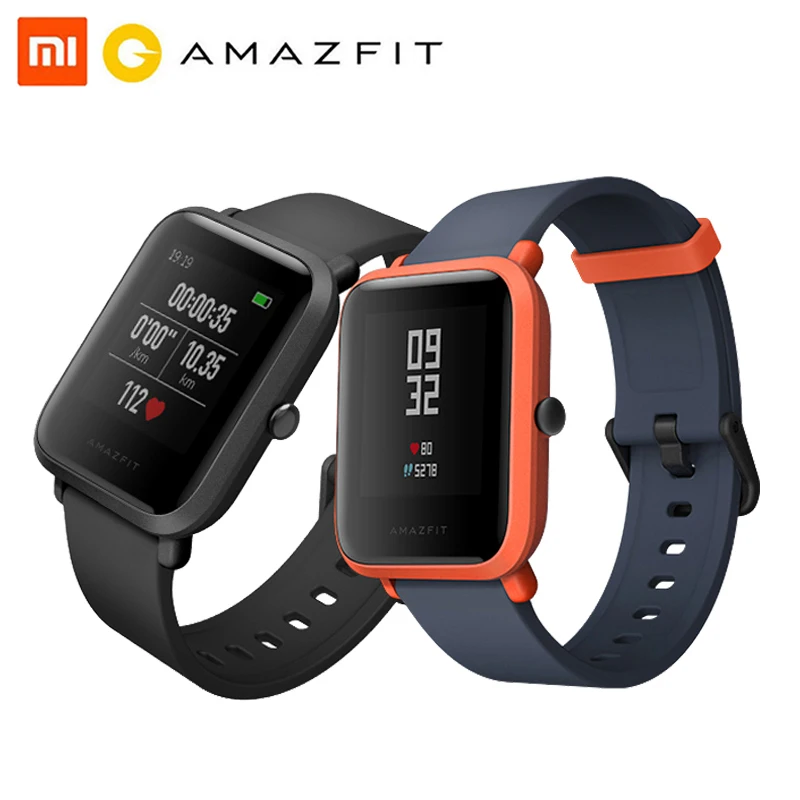Huami Смарт-часы Amazfit Bip, gps, Gloness, Смарт-часы, часы 45 дней в режиме ожидания для телефона MI8 IOS