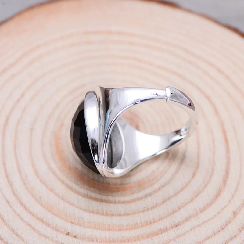 Новинка 100% реальные ранние серебряные ювелирные изделия BOCAI винтажное женское