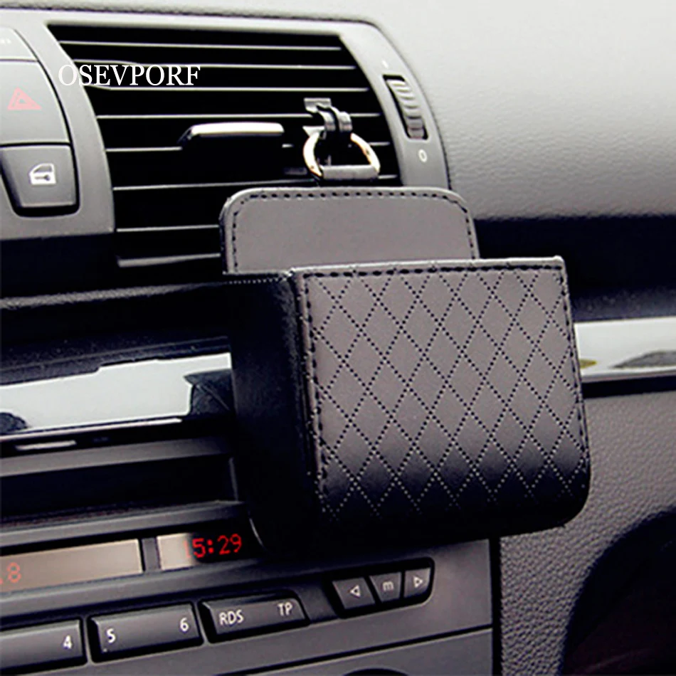 Универсальный автомобильный Органайзер на вентиляционное отверстие сумка для