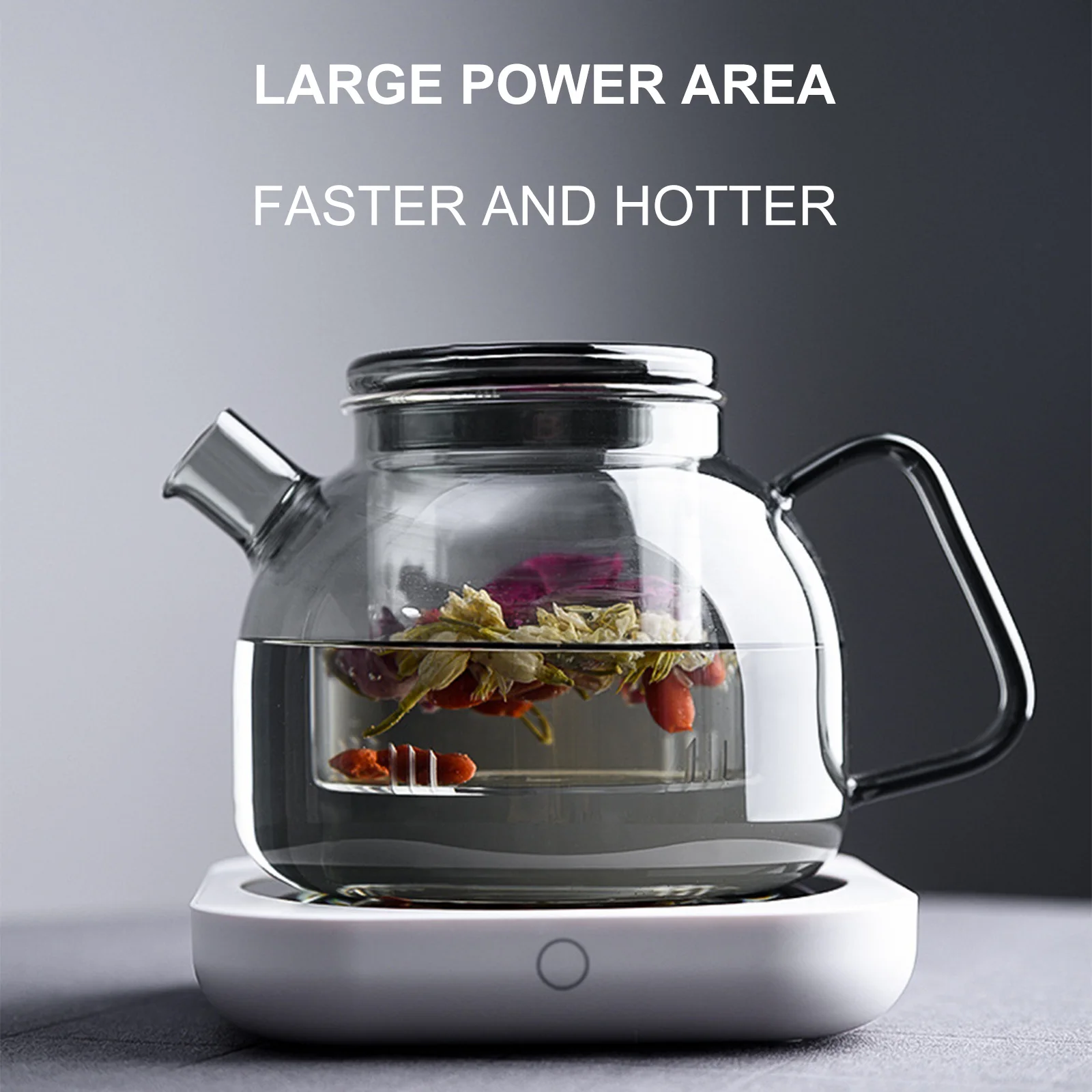 

110/220V Electric Coffee Mug Warmer For Desk Milk Tea Coffee Cup Warmer Plate With Auto Shut Off Home Appliances