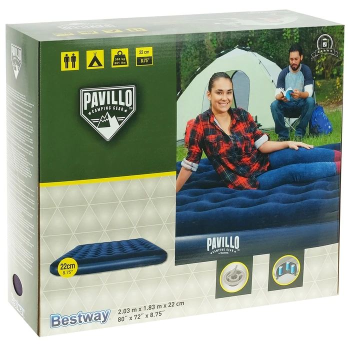 Матрас надувной Pavillo 203 х 183 22 см 67004 Bestway
