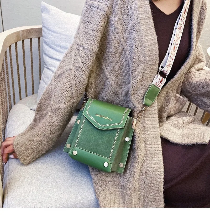 Женская сумка через плечо небольшая 2020 Новая модная для мобильного телефона