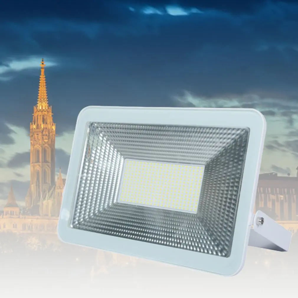 1 шт. ультратонкий Светодиодный прожектор 150 Вт 200 300 500 IP65 110 В/220 В Refletor Наружное