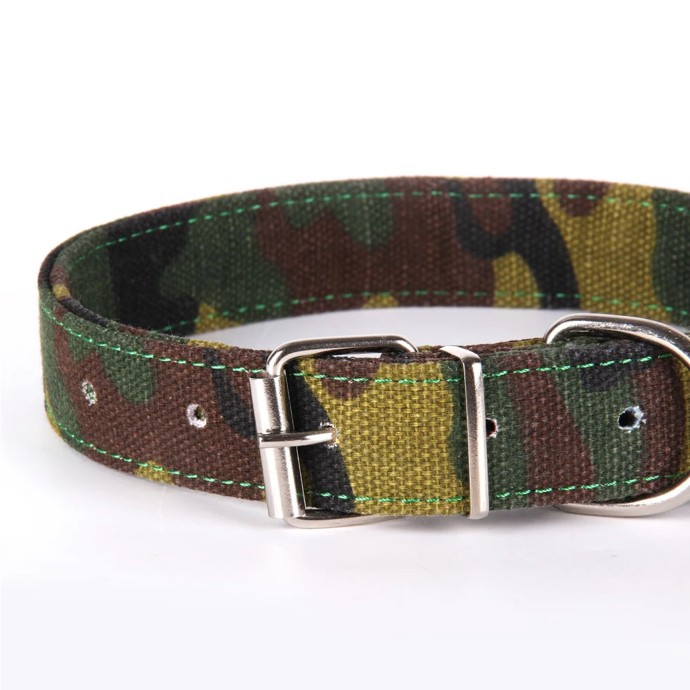 Новый собачий ошейник Камуфляжный Регулируемый тренировочный для домашних