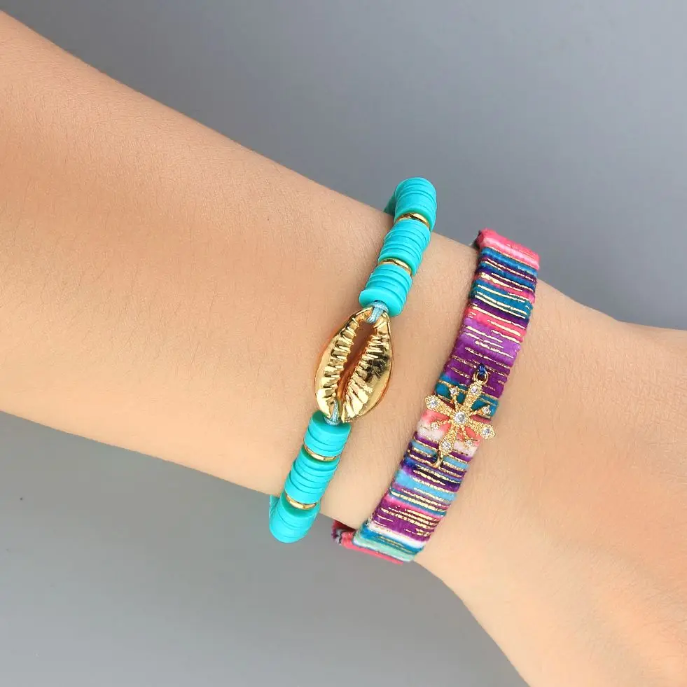 

KELITCH New 2022 Beach Shell Bracelets Undefined Friends Choker Stranger Things Gothic Brincos Pulseras Bracelet