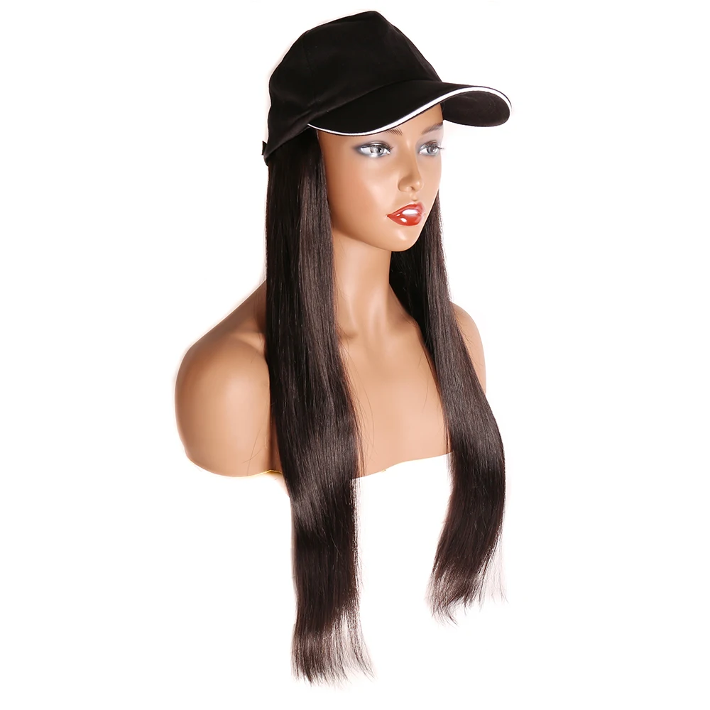 Головной убор парик человеческие волосы Maxine Remy прямые для женщин 180% легко