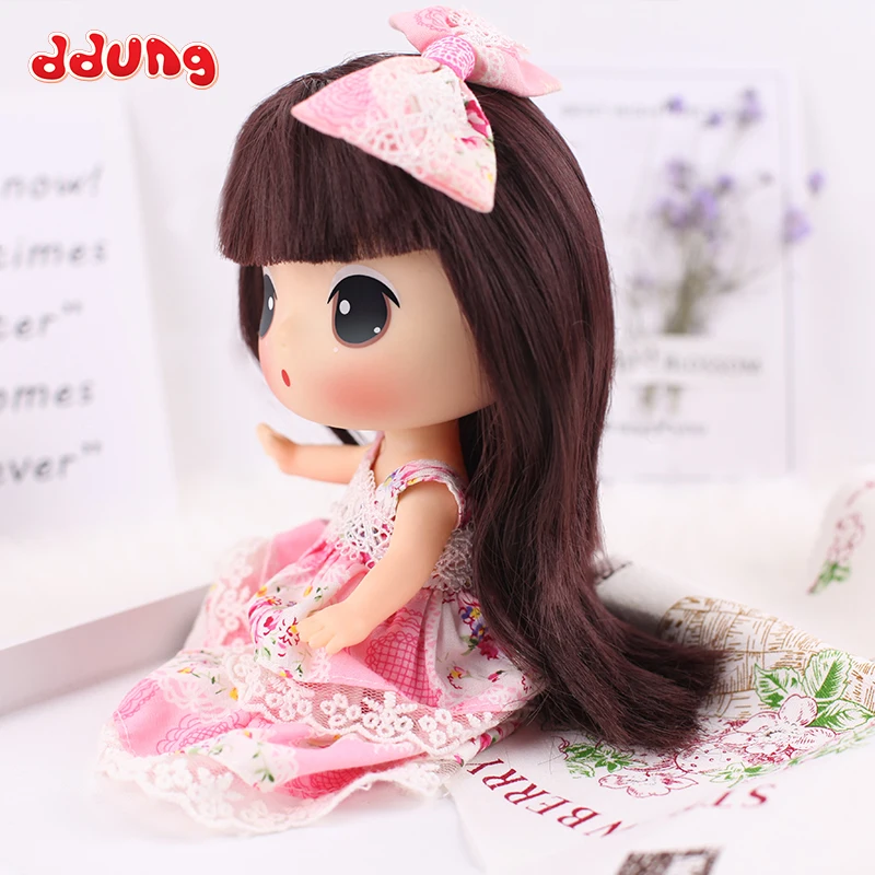 Детская кукла dнанг игрушки цветочный рисунок сделай сам 18 см модная Милая модель