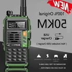 Зеленый портативный приемопередатчик Baofeng UV-S9 plus 10 Вт мощностью 50 км с двойной рацией uhf vhf