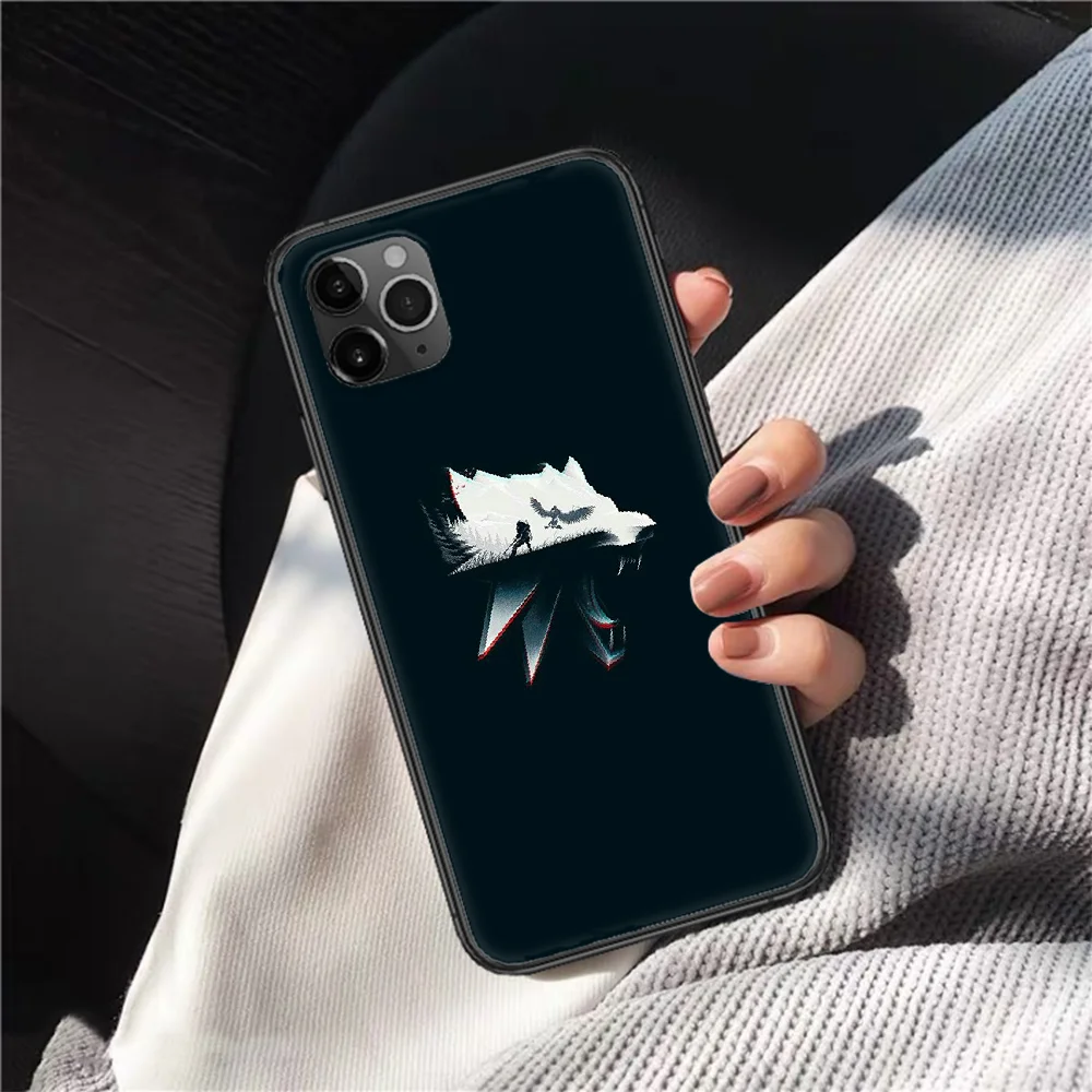 

Witchers Game Phone Case For Iphone 11 12 Mini PRO XR X XS MAX 6 6s 7 8 Plus 5 5s SE 2020 black Coque Tpu Waterproof Silicone