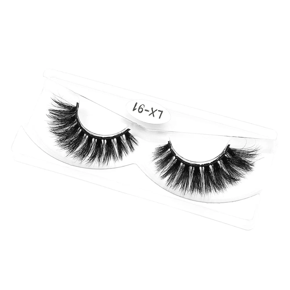 

LASHWOODS Mink Eyelashes Makeup 3D Lashes Dramatic Thick Cross High Volume Fluffy False Eyelashes Fake Eye Lashes Extension