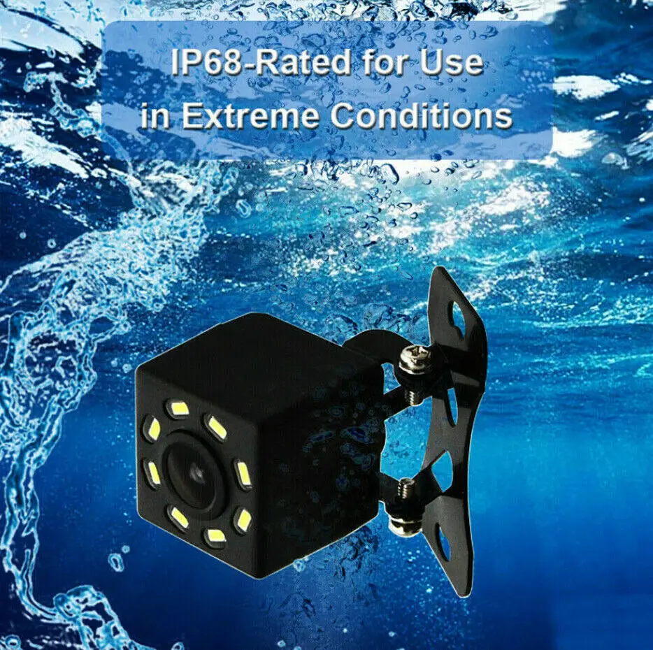 

4.3 inch Car HD Rearview Mirror Monitor CCD Video Auto Parking Assistance LED Night Vision Reversing Rear View HD Camera