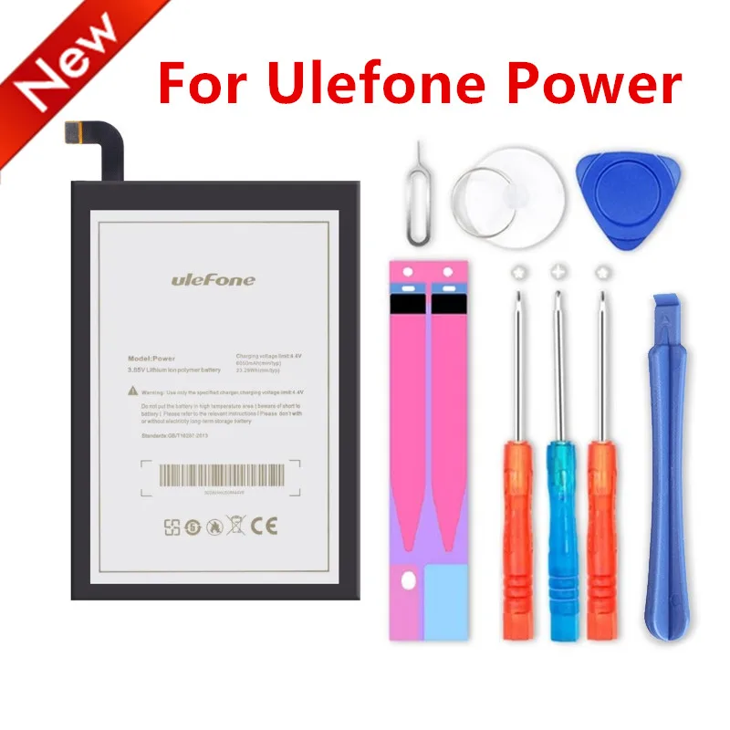 

ulefone power Battery Replacement 6050mAh Large Capacity Li-ion Backup Battery For ulefone power Smart Phone