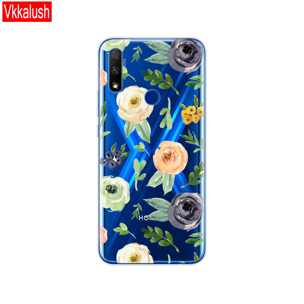 80381 Для Honor 9X Global чехол Honor 9X Premium чехол Силиконовый ТПУ мягкий чехол для телефона для huawei Honor 9X Premium STK-LX1 бампер - Цвет: 80381
