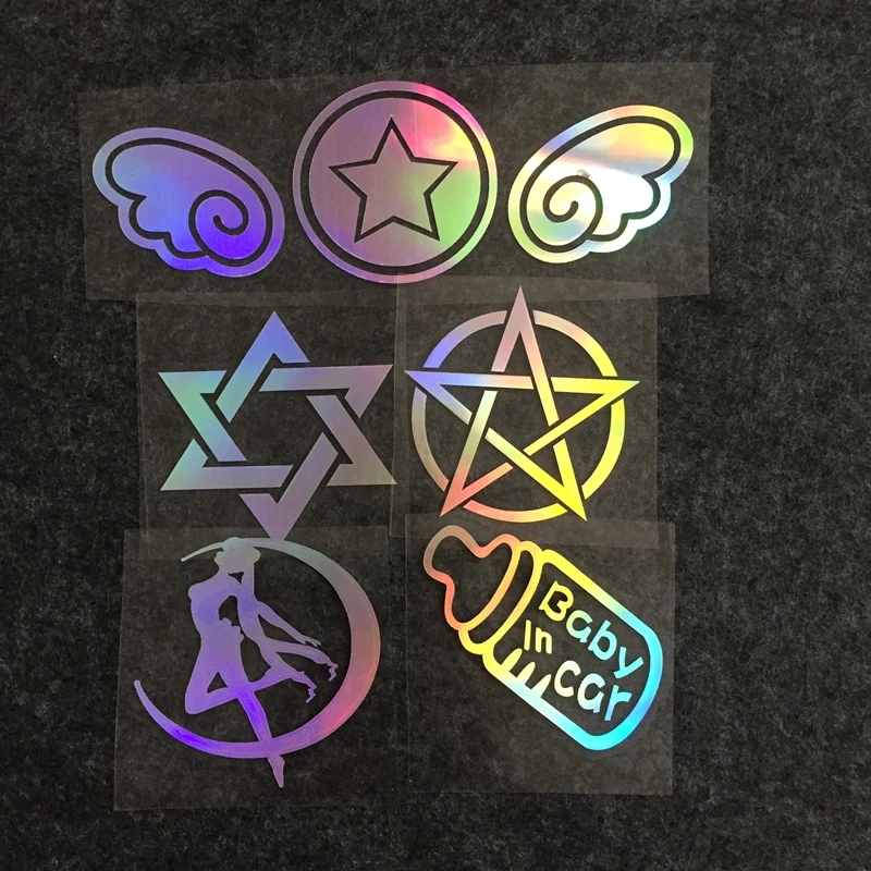 Модные наклейки на автомобиль мотоцикл крышку топливного бака двери окна