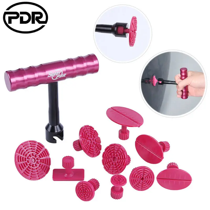 vender Pdr Carro Paintless Dent Removedor Ferramentas Linha Placa Puxando Ponte Martelo De Borracha Ferramentas De Reparo Do Dente Do Carro Reparação De Danos Dent Ferramentas