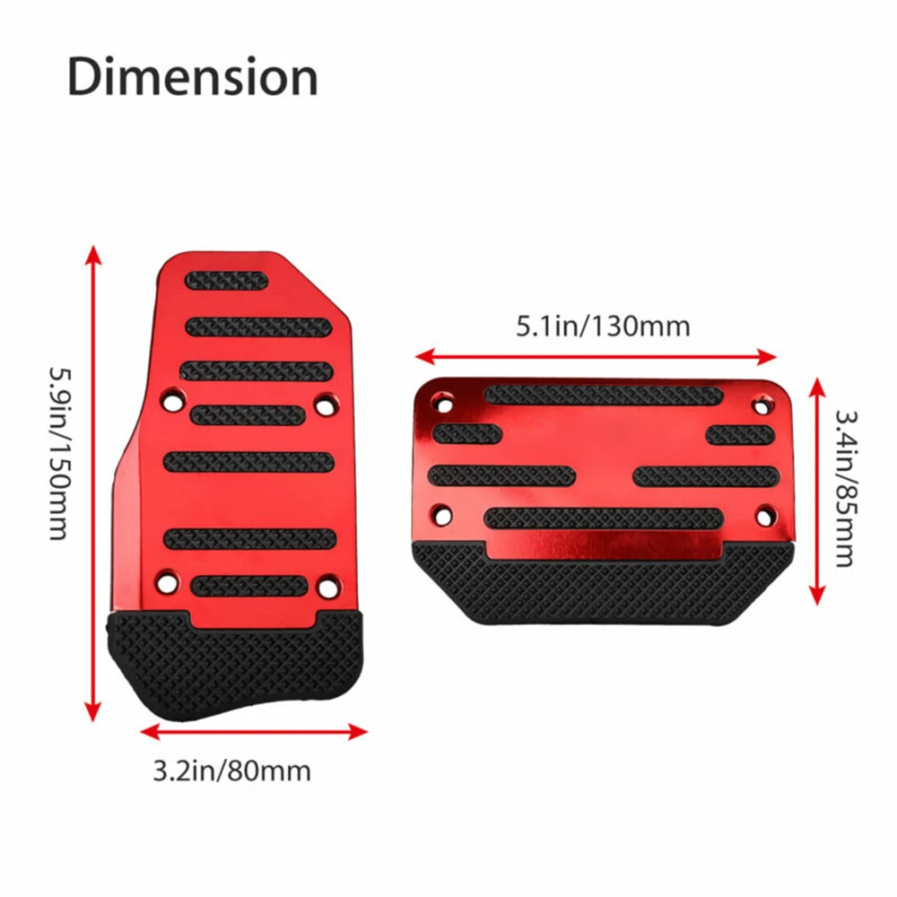 

Non-Slip Foot Pedal Replacement Sports Accessories Aluminum Auto Automatic