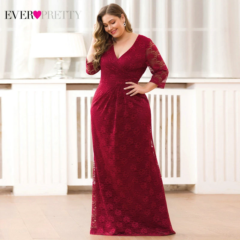 Длинные Выпускные платья русалки размера плюс элегантные вечерние кружевные с