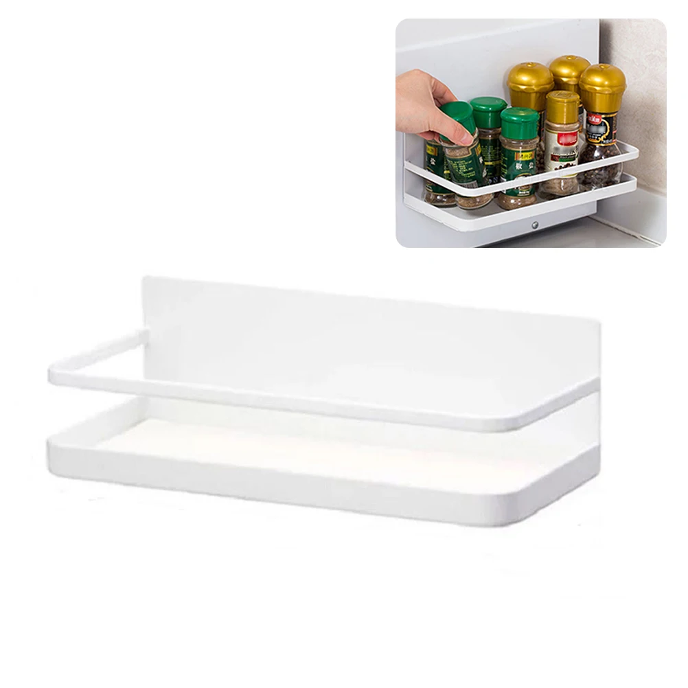 Кухня стойка для холодильника Магнитный мульти Функция перфорация стеллаж