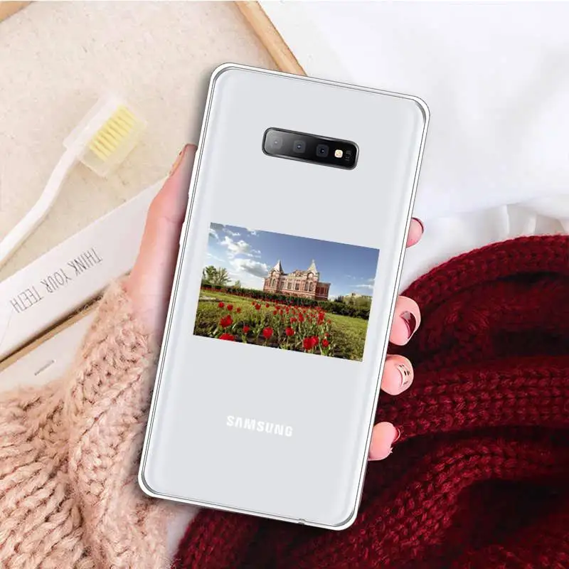 

Cottagecore Style pattern Phone Case Transparent For Samsung Galaxy A 71 21s S note 8 9 10 plus 20 ultra
