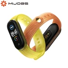 Для Xiaomi Mi Band 5 4 3 прозрачный силиконовый браслет Mi Bend 4 ремень Xiomi Correas Miband 3 Opaska Pulseira браслеты