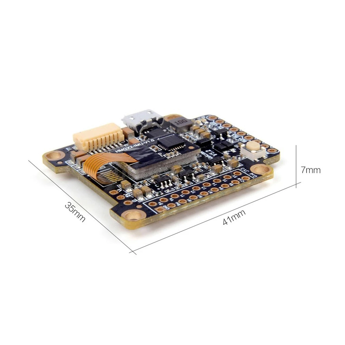 Контроллер полета Holybro Kakute F7 модуль STM32F745 FC с OSD барометром Ру FPV гоночный Дрон