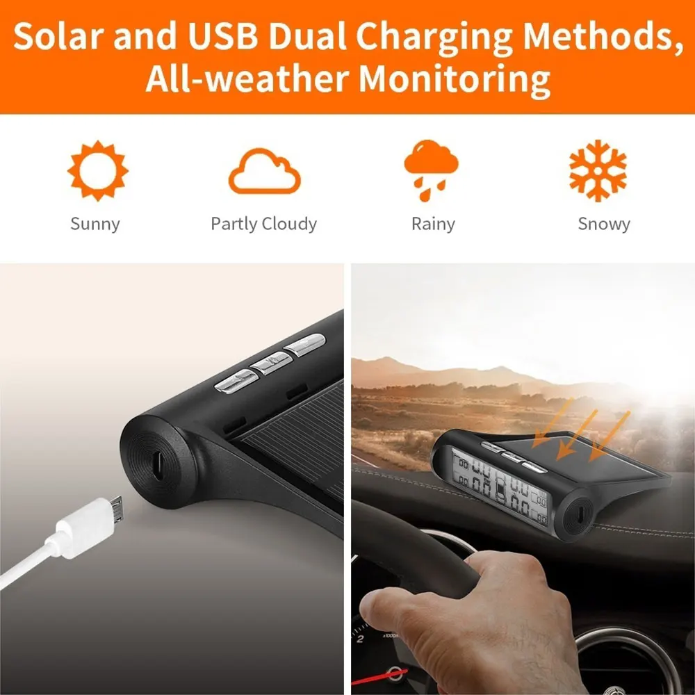 Автомобильная сигнализация TPMS система контроля давления в шинах датчик