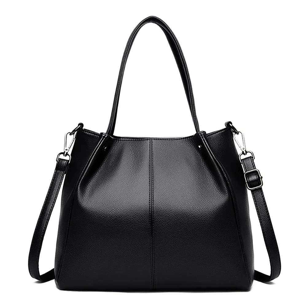 

Shoulder bag ladies messenger shoulder bag fashion women's portable commuter tote bag portable soft large-capacity shoulder bag