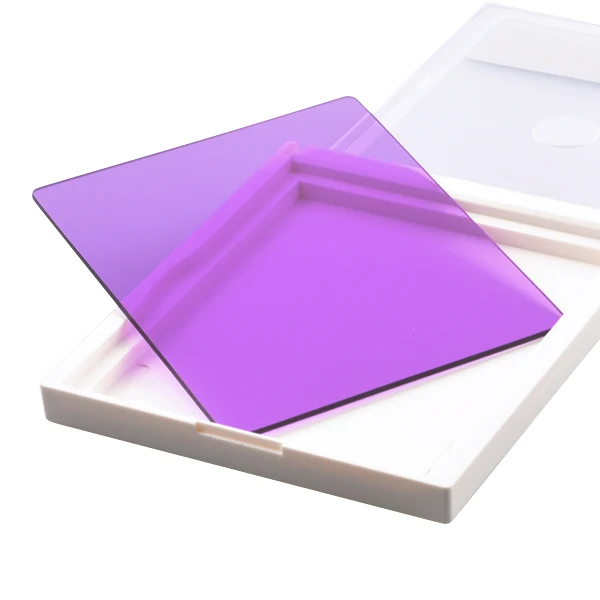 Pixco градиентный желтый/розовый/зеленый/фиолетовый/плексигласный фильтр Рабочий