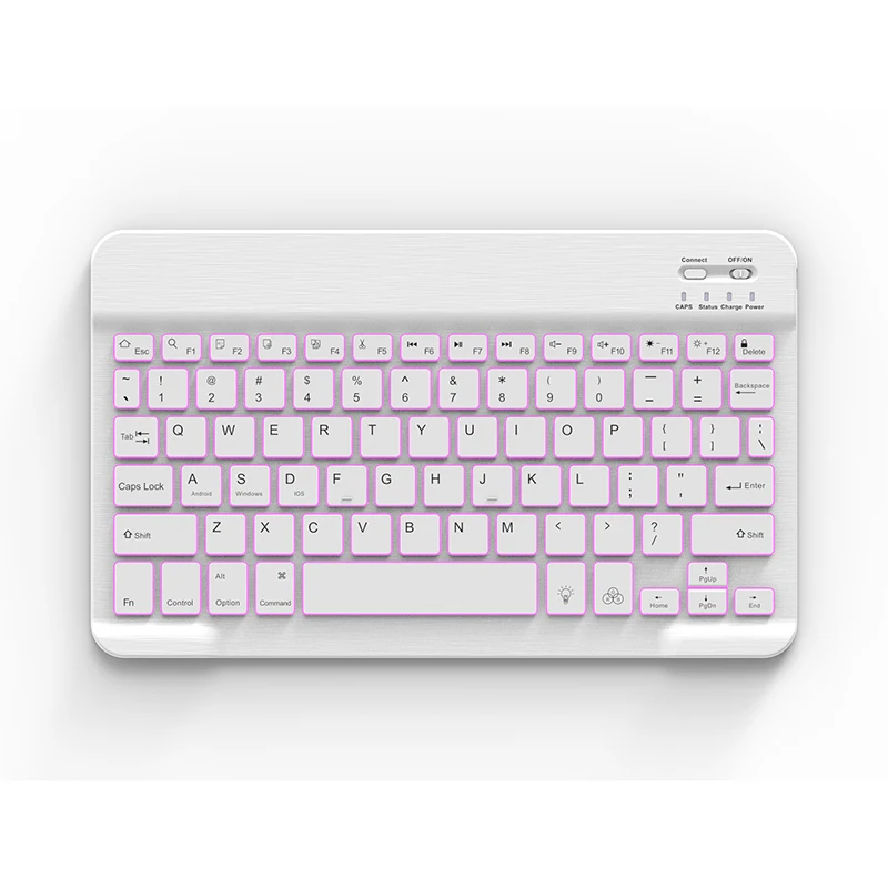 Мини Bluetooth-клавиатура портативная беспроводная ультратонкая перезаряжаемая