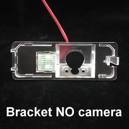 Bracket NO camera Для сиденья Altea Leon Ibiza 6L 6J Alhambra ночное видение автомобиля Обратный резервная парковочная камера заднего вида HD CCD водонепроницаемый рыбий глаз - Название цвета: Bracket NO camera