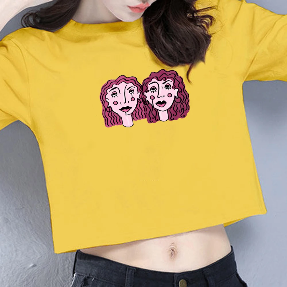 Новое поступление укороченный топ женская футболка забавная Ариана Гранде для